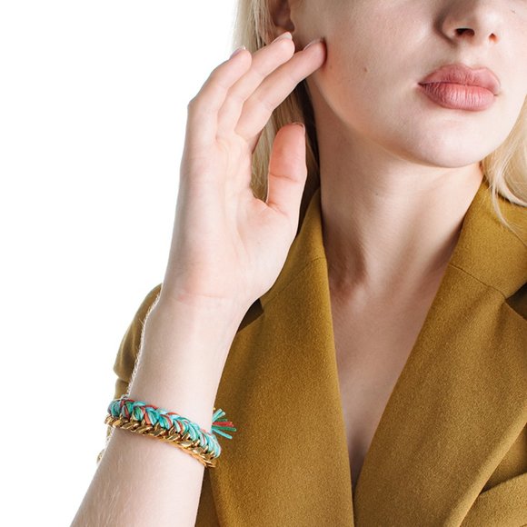 AURELIE BIDERMANN MULTICOLOR BRACELET - Picture 1 of 3